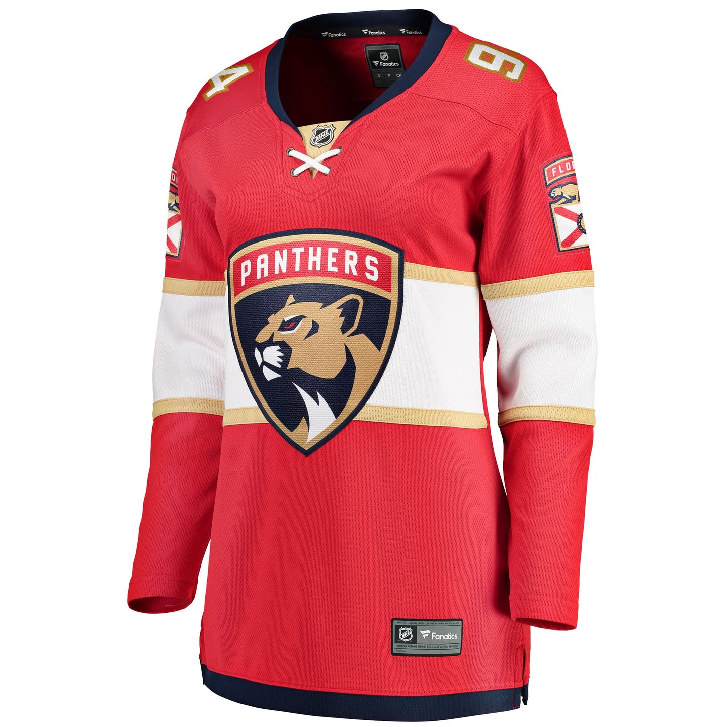 Ryan Lomberg Florida Panthers Fanatics Branded Women's Home Breakaway Player Jersey - Red