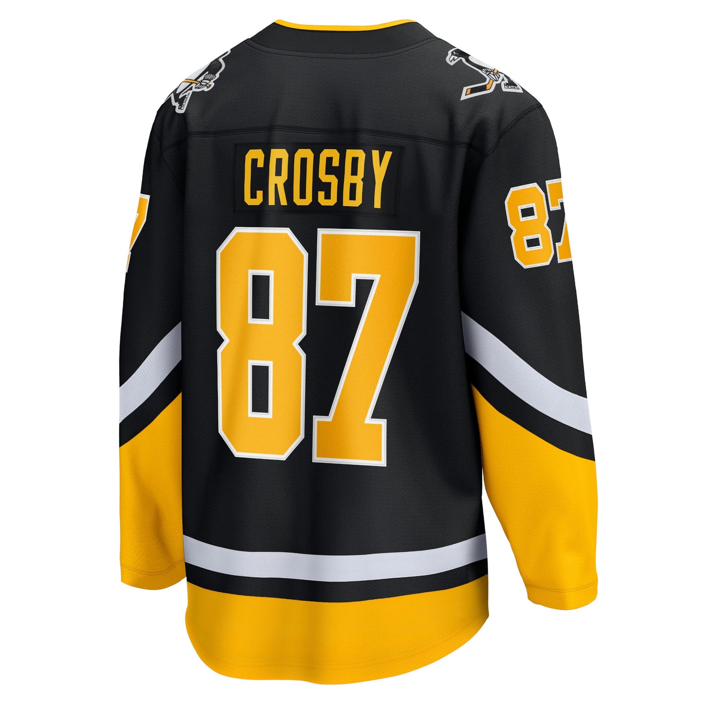 Sidney Crosby Pittsburgh Penguins Fanatics Branded 2021/22 Alternate Premier Breakaway Player Jersey - Black