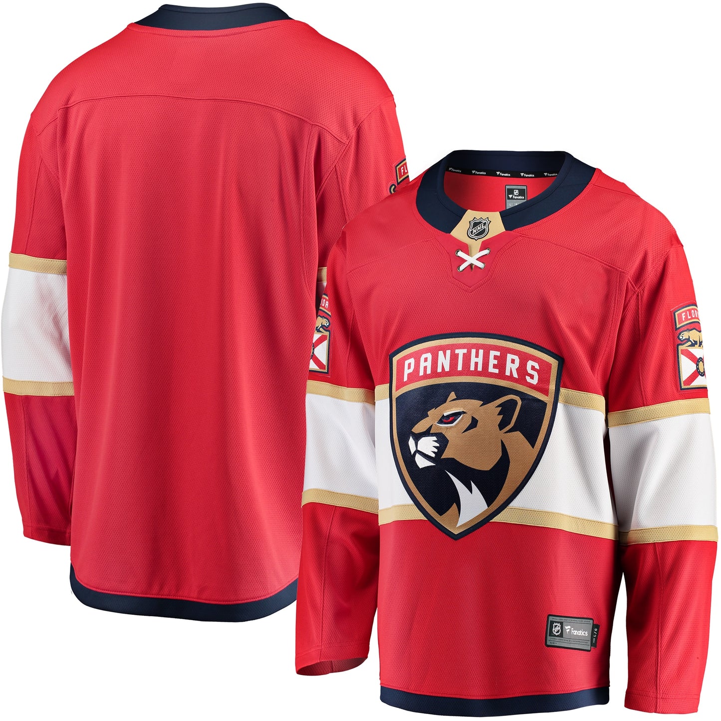 Florida Panthers Fanatics Branded Breakaway Home Jersey - Red